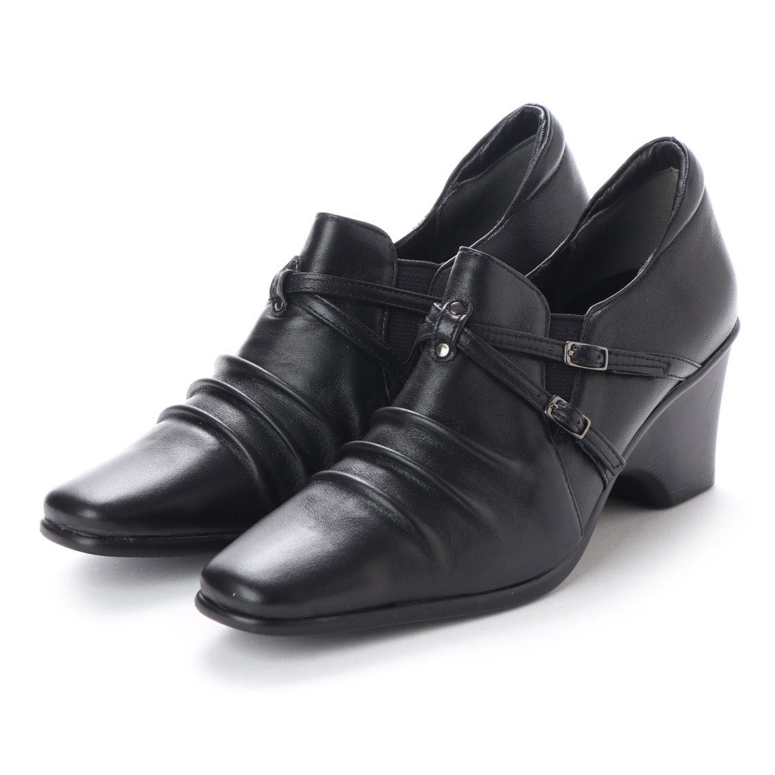 Yuriko Matsumoto Pumps Bunion Graduation Ceremony Kindergarten Graduation Ceremony School Entrance Ceremony Wedding Ceremony Office Shoes Crinkled Pum