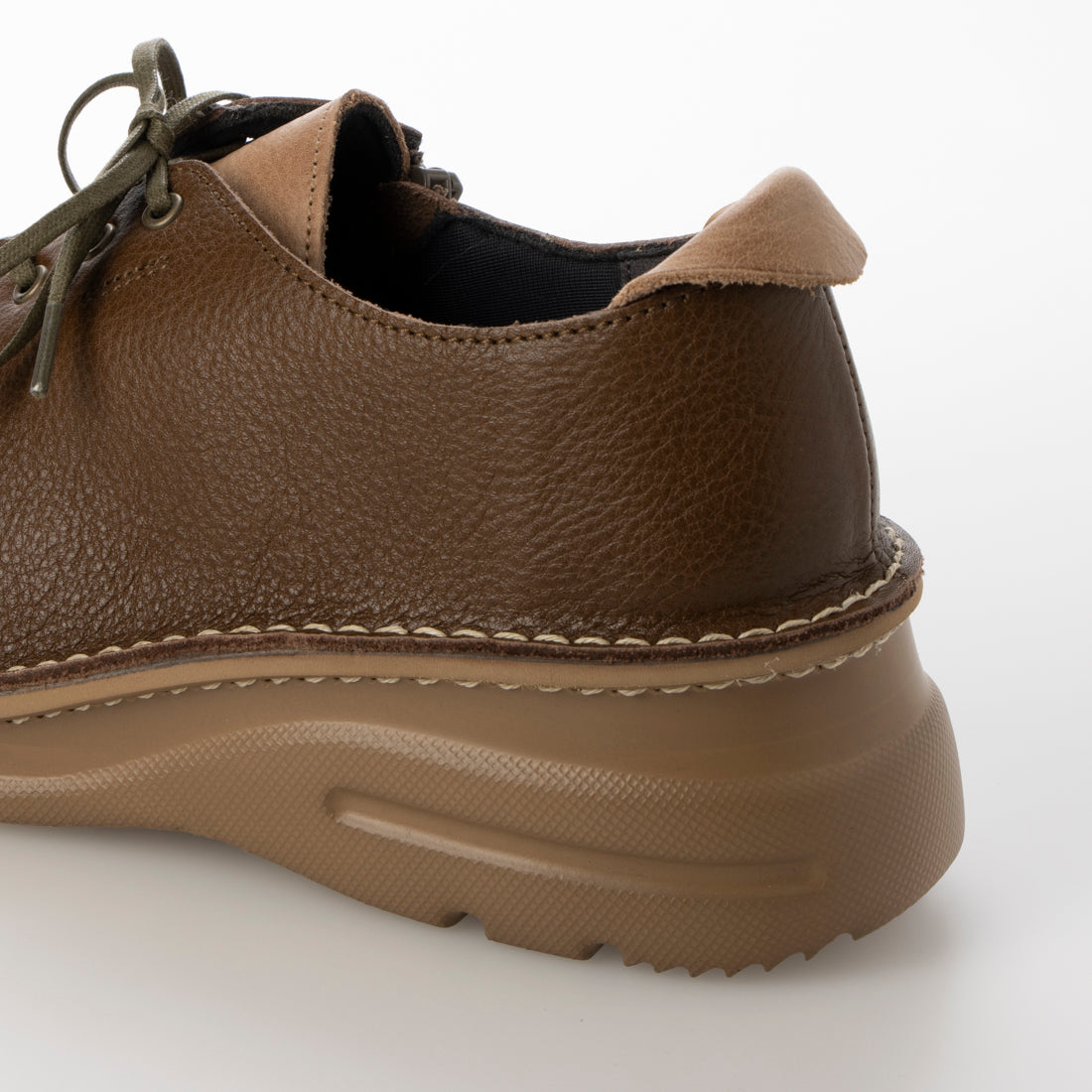 ユリコ マツモト yuriko matsumoto カジュアル スニーカー ファスナー 本革 日本製 4E 歩きやすい かわいい (BR) BR