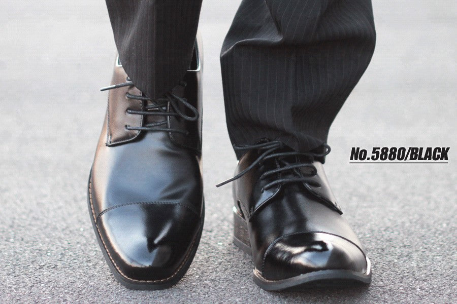 ジンク ZINC 本革外羽根ストレートチップビジネスシューズ /5880