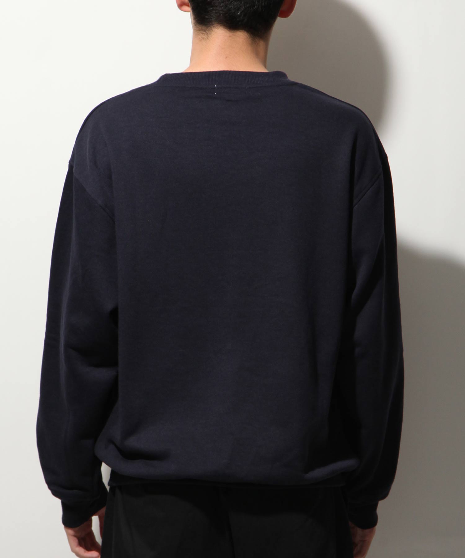 ジップファイブ ZIP FIVE デカロゴプリント裏起毛トレーナー