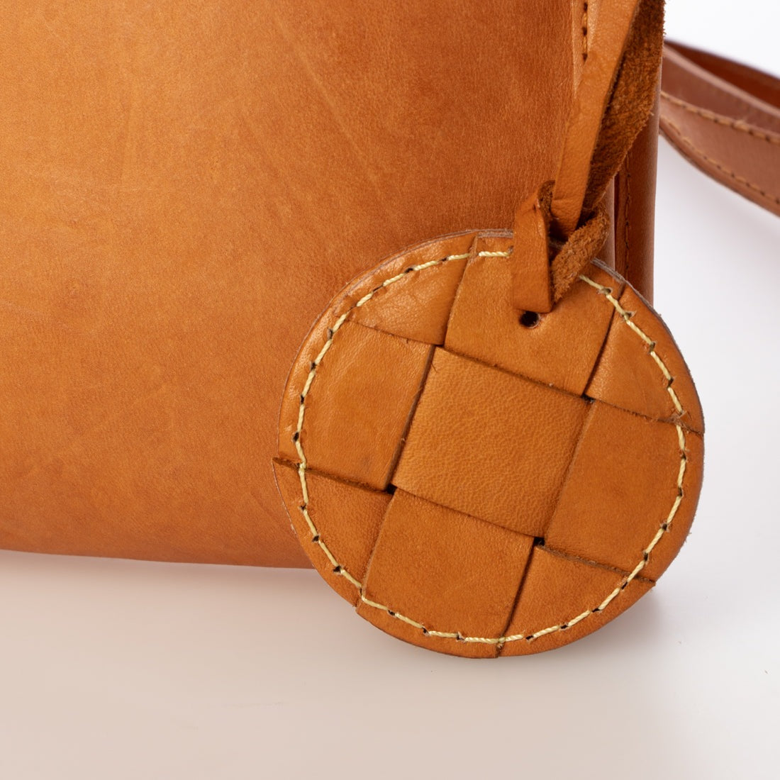 Zucchero Zucchero真皮智能手機肩膀迷你肩部輕巧的肩膀簡單肩部簡單的成人通勤方便49784