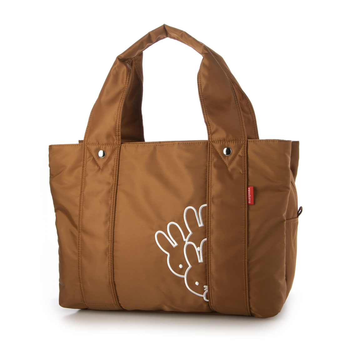 ズッケロ zucchero 【zucchero】miffyキャリーオンボストンバッグ,BROWN