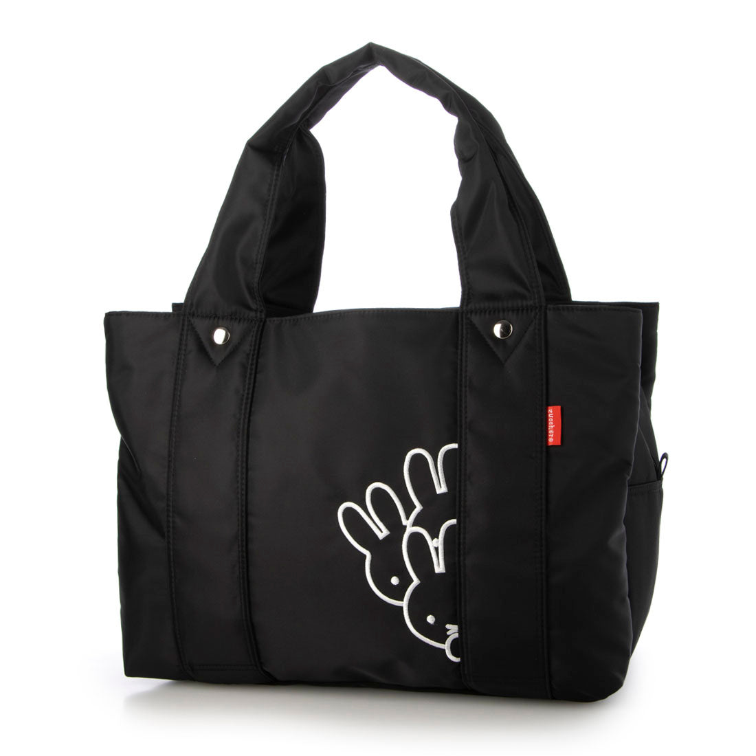 ズッケロ zucchero 【zucchero】miffyキャリーオンボストンバッグ,BLACK