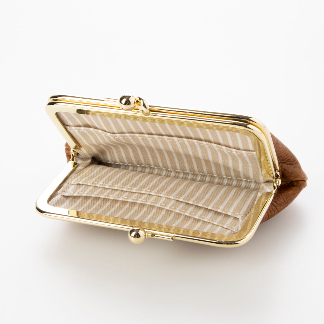 ズッケロ zucchero 【zucchero/ズッケロ】【日本製】がま口ミニ財布 (ブラウン) ブラウン