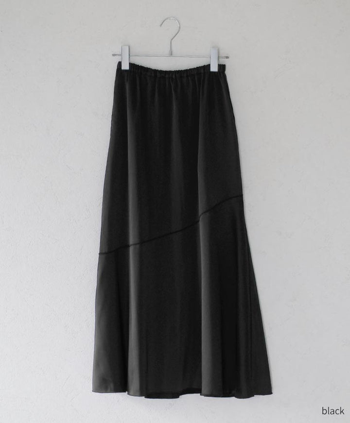 satin skirt