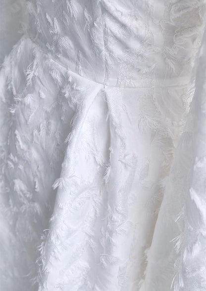 Botanical jacquard dress