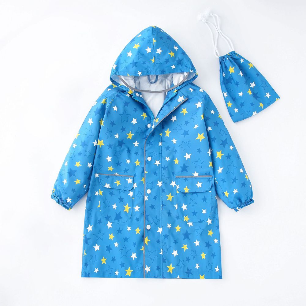 バックヤードファミリー BACKYARD FAMILY レインコート キッズ,ブルー
