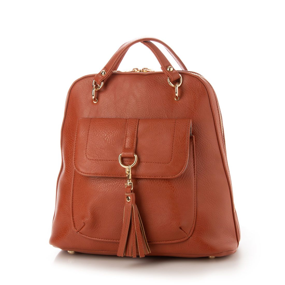 ヴィータフェリーチェ VitaFelice リュックサック ショルダーバッグ レディースバッグ 2wayバッグ 大容量 通勤通勤通学バッグ,ORANGE