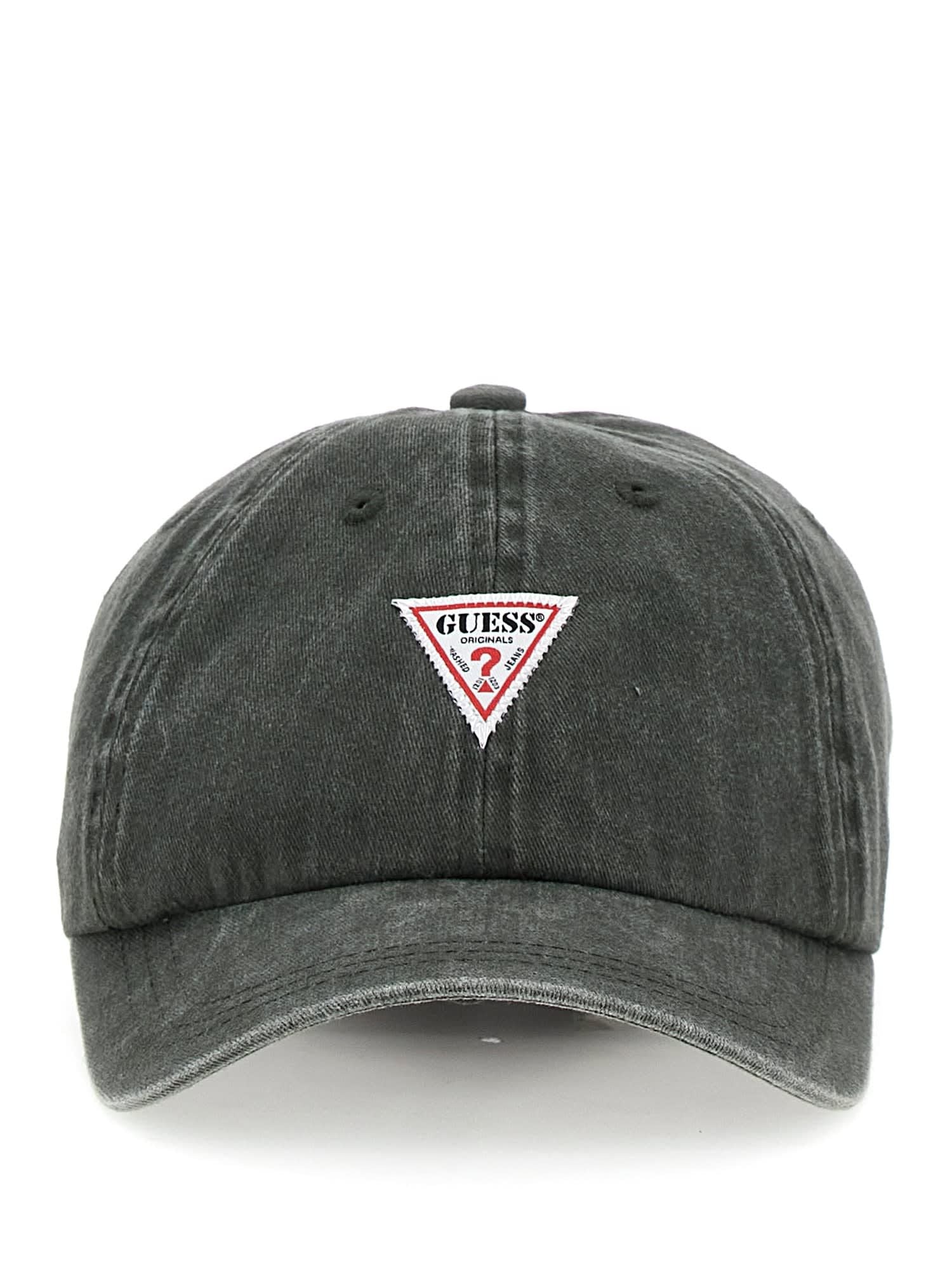 ゲス GUESS GUESS Originals Washed Triangle Dad Hat 帽子 キャップ,F8IP