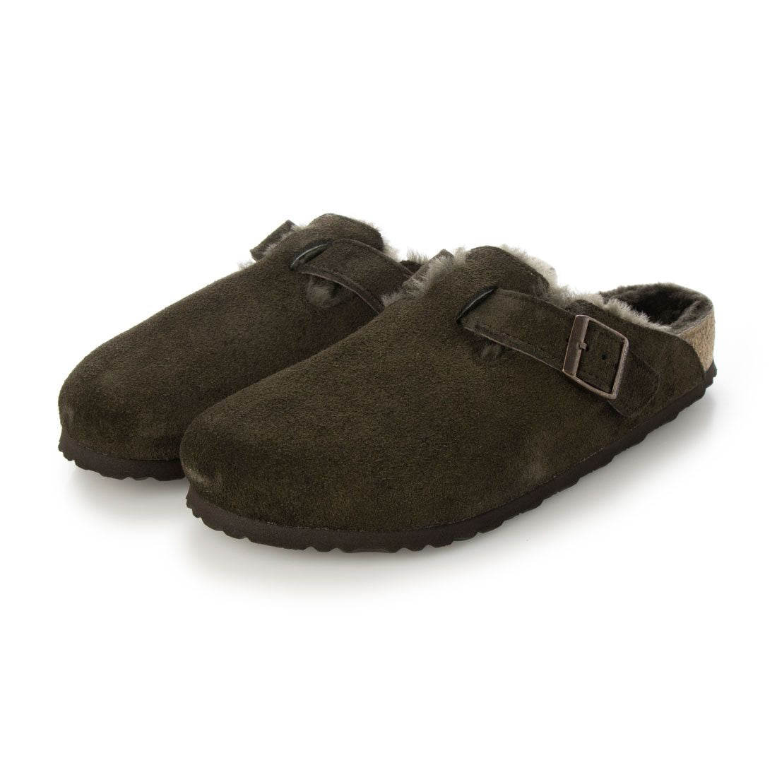 ビルケンシュトック BIRKENSTOCK Boston Shearling Suede 【ナロー幅】 ユニセックス
