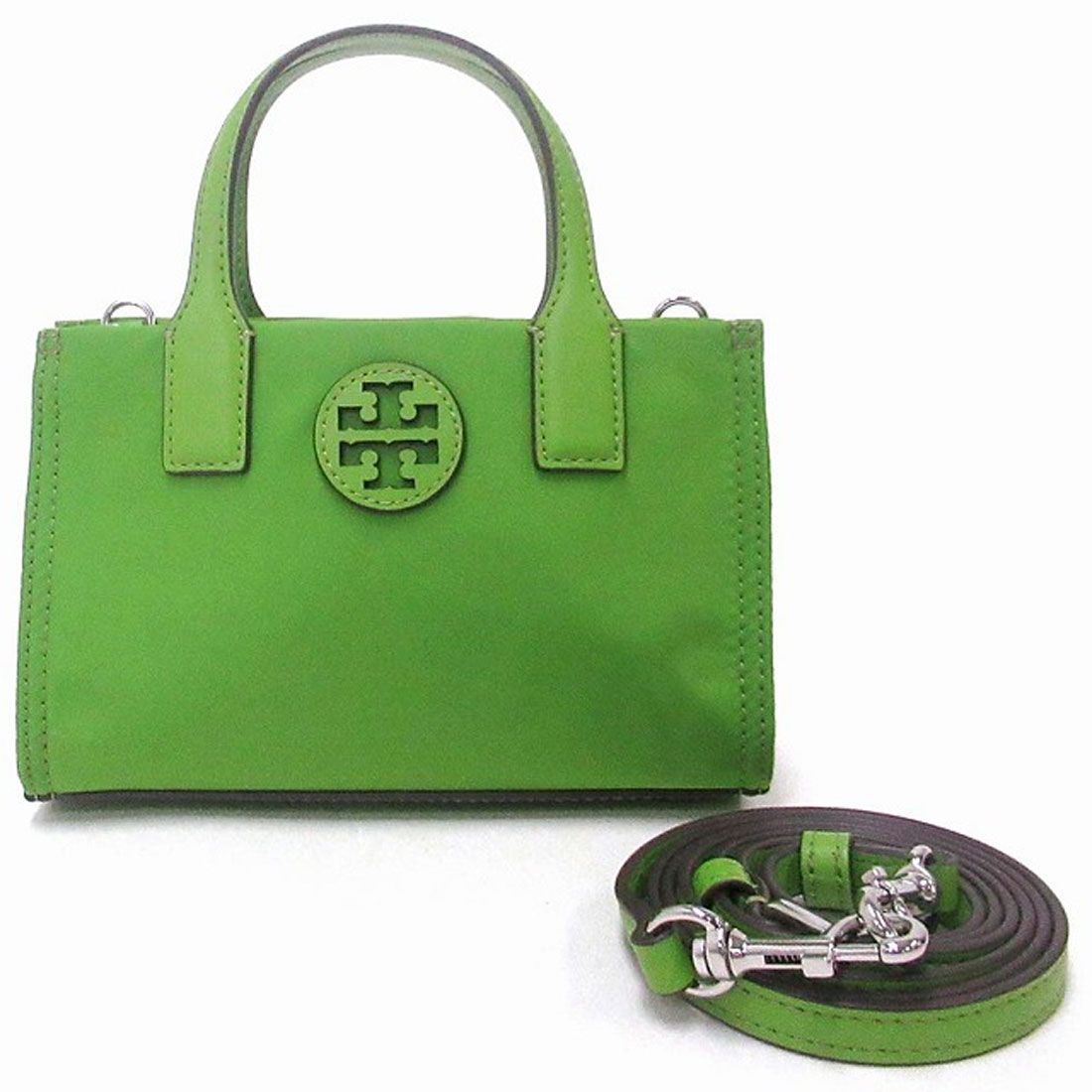 トリーバーチ TORY BURCH TORY BURCH トリバーチ アウトレット バッグ エラ トートバッグ ショルダーバッグ ミニ 2WAY 146437 301,ライトグリーン