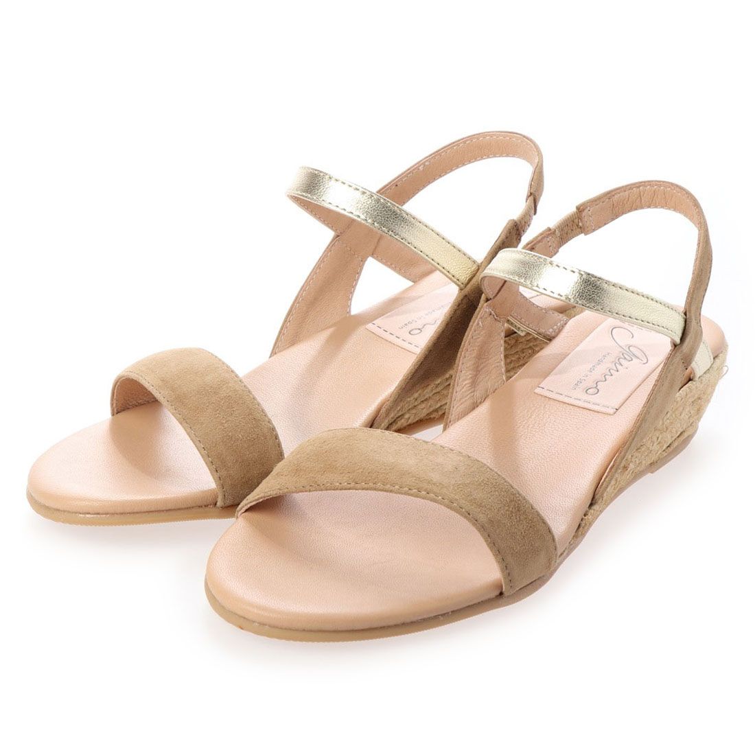 ガイモ gaimo バイカラーストラップサンダル