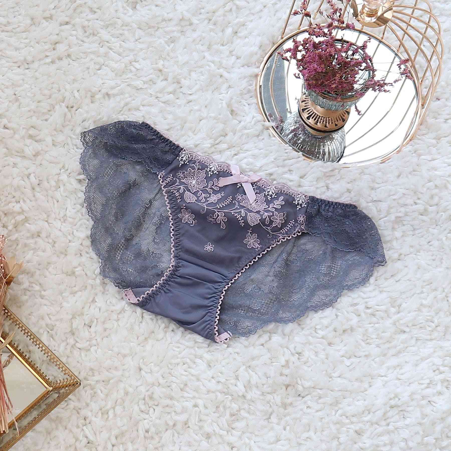 リサマリ Risa Magli エトワル レースショーツ 【返品不可商品】,グレー(010)