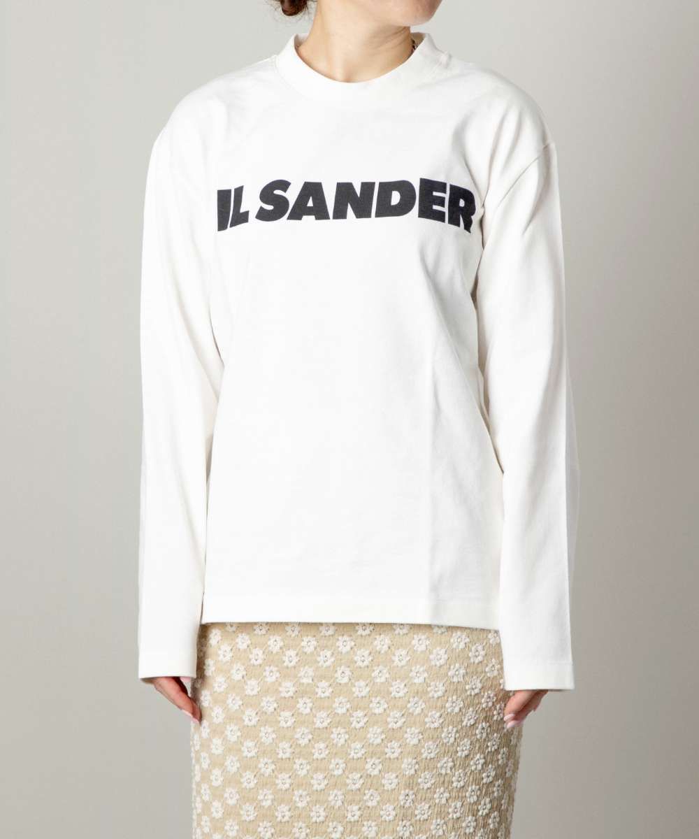 JIL SANDER T-SHIRT CN LS J02GC0107-J45148-102 Tシャツ Jil Sander T-SHIRT CN LS J02GC0107-J45148-102 T-shirt Long