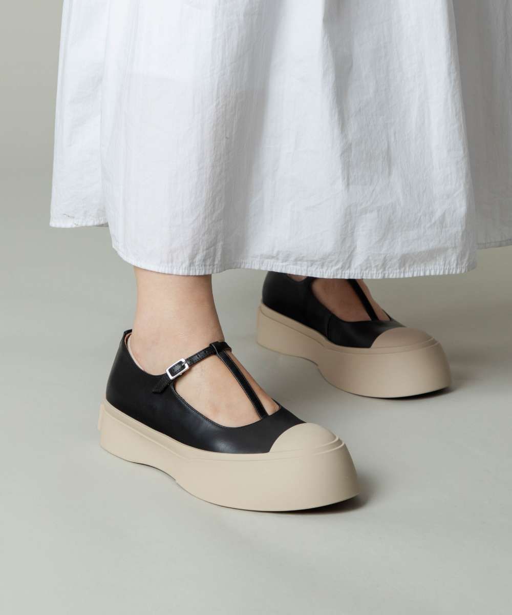 マルニ MARNI SNZW019103 P2722 スニーカー SNEAKERS レディース シューズ レザー,ブラック