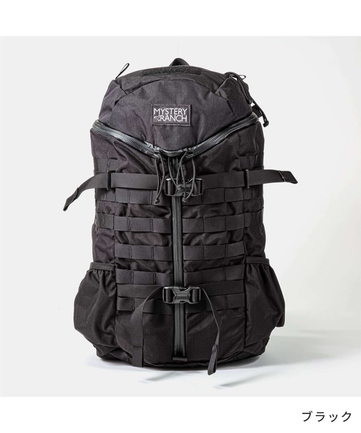 ミステリーランチ MYSTERY RANCH 2DAY ASSAULT 27L バックパック 27L BACKPACK リュック メンズ レディース バック S/M 2デイアサルト,ブラック