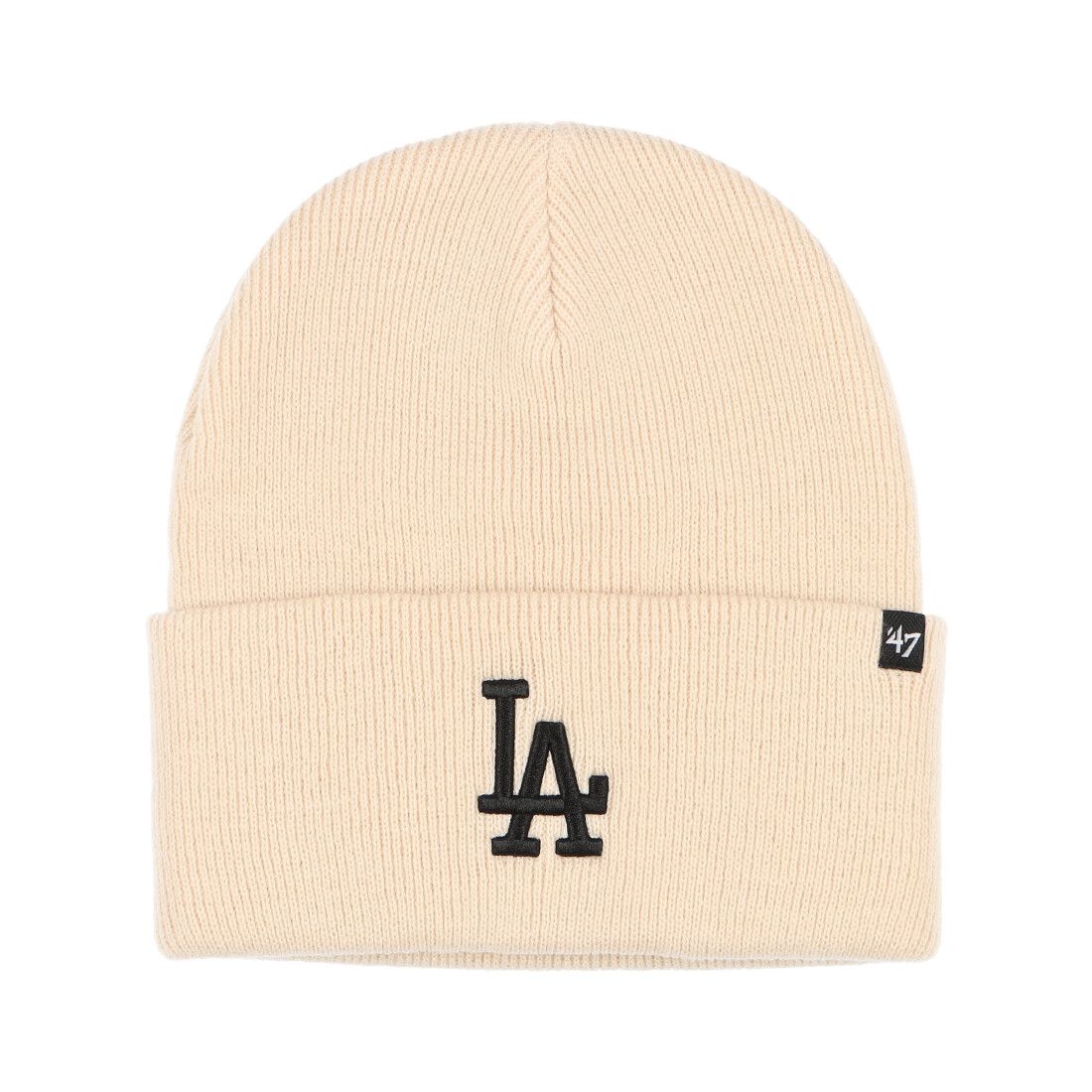 フォーティーセブン 47 帽子 ニット帽子 NYY ビーニー ドジャース MLB ワンサイズ アクセサリー ヤンキース 野球チーム BRAND HAYMAKER CUFF KNIT,ドジャース(ナチュラル)