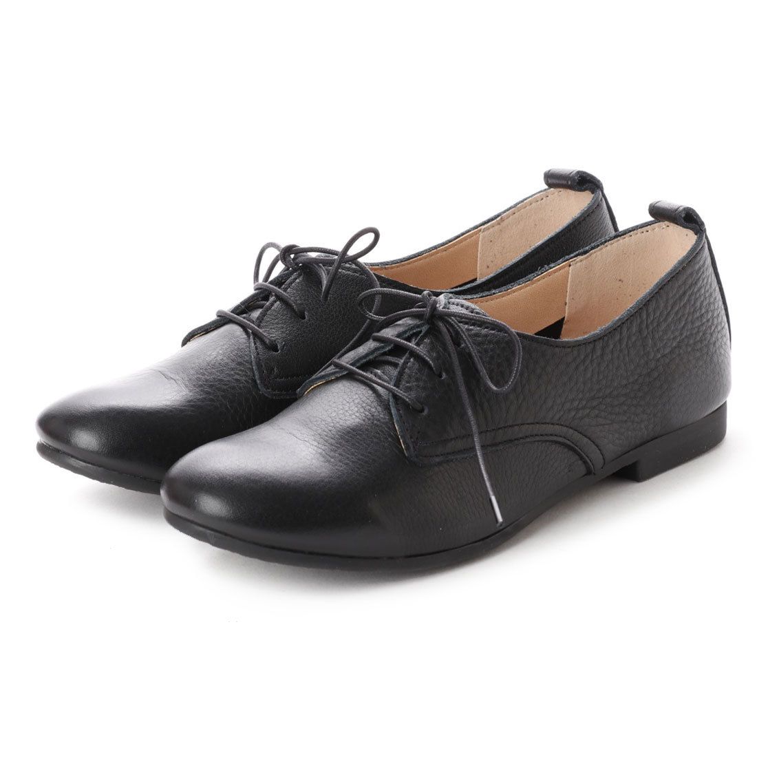 レシピ Recipe ゆったりレースアップ2,BLK