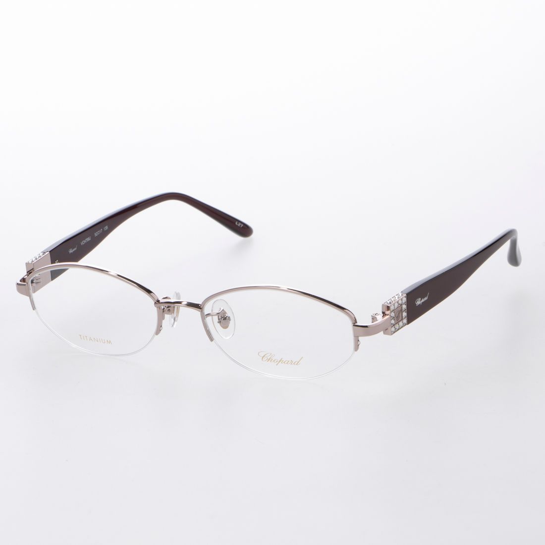 ショパール Chopard メガネ 眼鏡 アイウェア レディース メンズ,シャイニーピンク