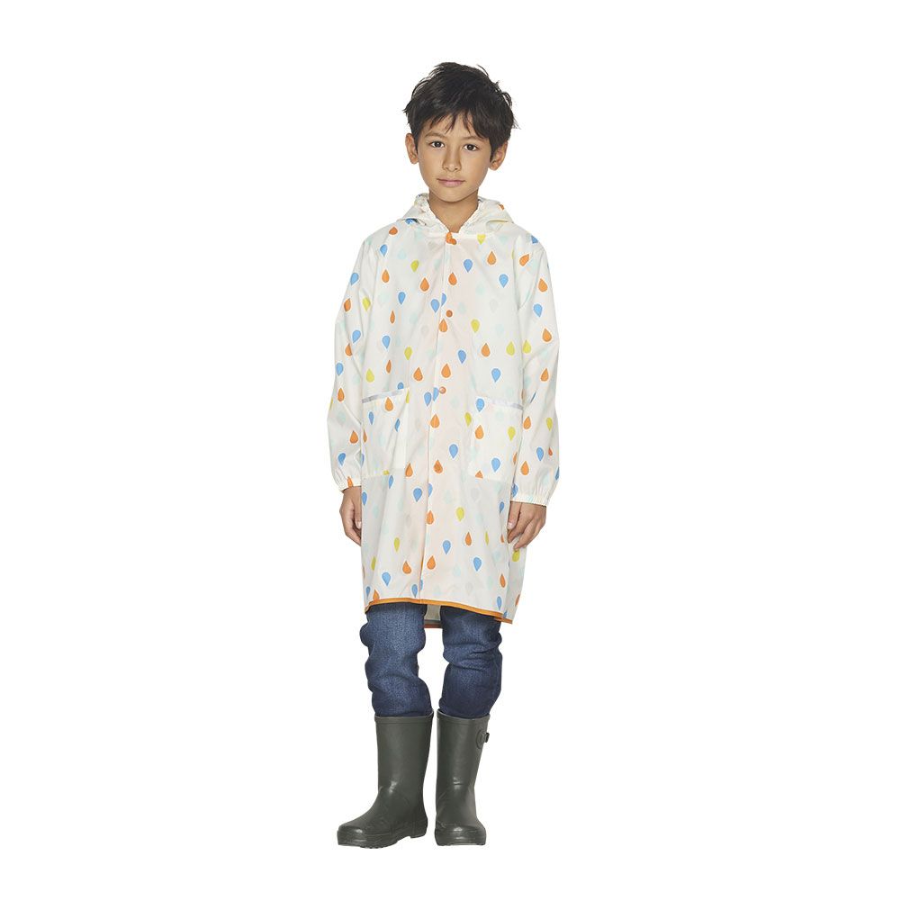 ダブリュピーシー Wpc. ワールドパーティー W.P.C KIDS PONCHO WKR子供用レインコート,038.ドロップオフ