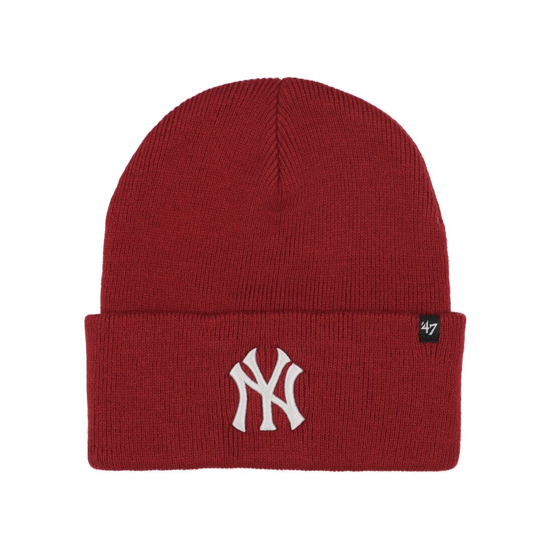 フォーティーセブン 47 帽子 ニット帽子 NYY ビーニー ドジャース MLB ワンサイズ アクセサリー ヤンキース 野球チーム BRAND HAYMAKER CUFF KNIT,NY(レーザーレッド)