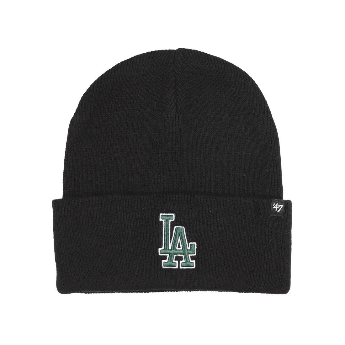 フォーティーセブン 47 帽子 ニット帽子 NYY ビーニー ドジャース MLB ワンサイズ アクセサリー ヤンキース 野球チーム BRAND HAYMAKER CUFF KNIT,LA(ブラック)