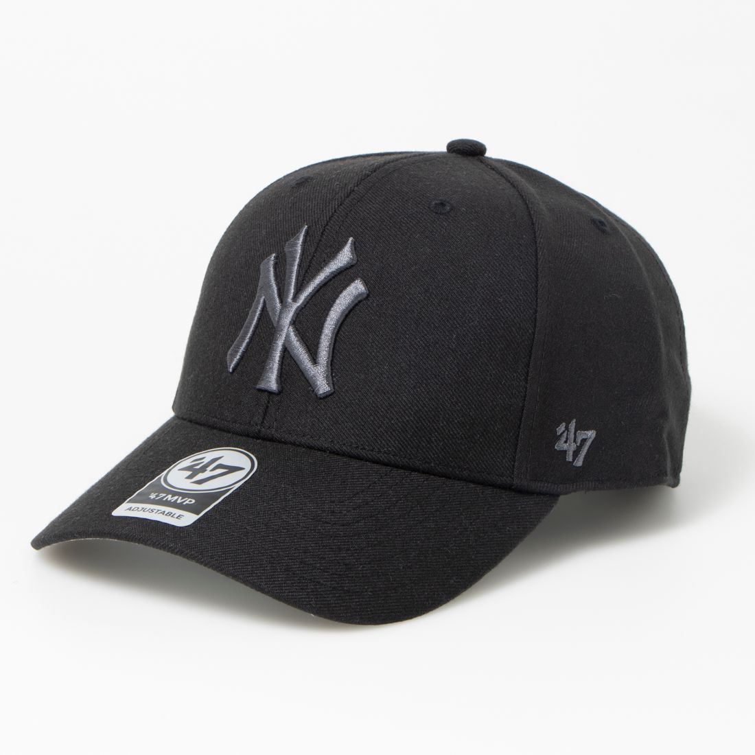 フォーティーセブン 47 キャップ MVP17WBV 帽子 ヤンキース 野球チーム NYY オールシーズン メンズ レディース 47BRAND YANKEES MVP,ブラックxチャコール