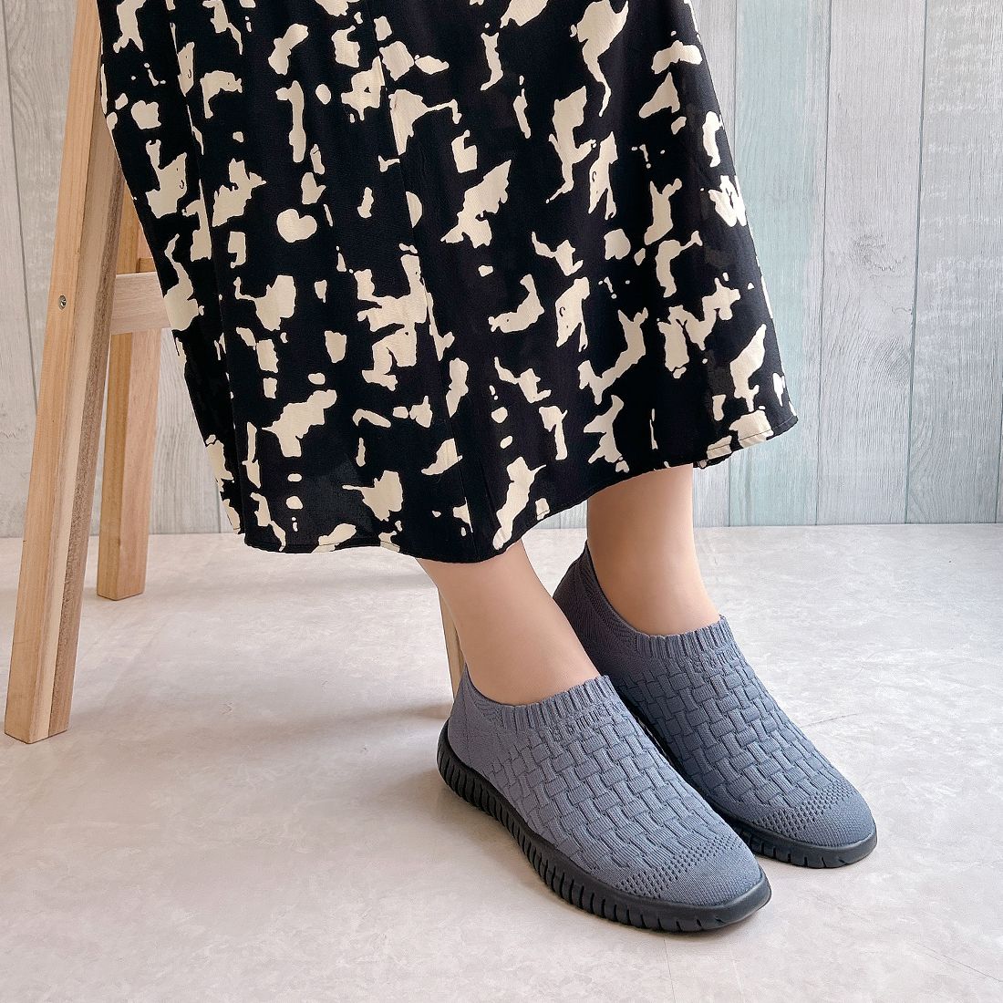 ゴムゴム Gomu56 ニットスニーカー