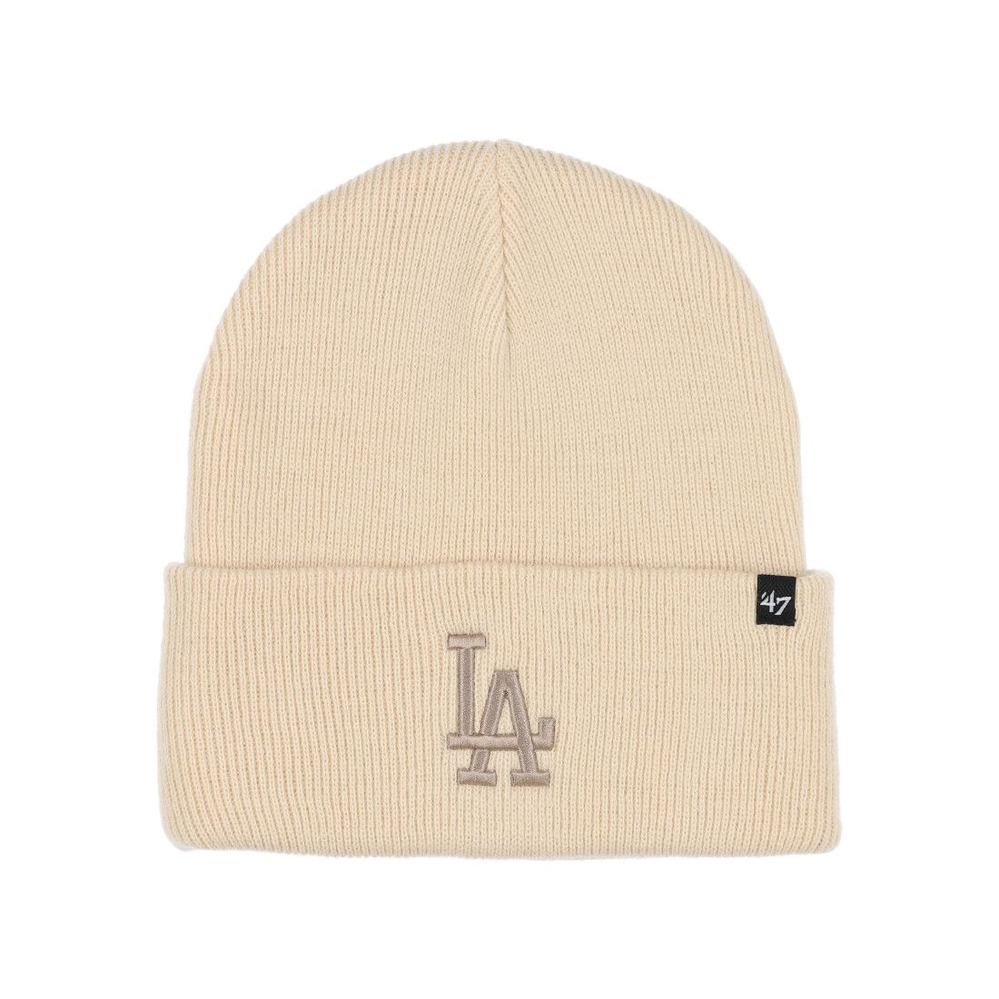フォーティーセブン 47 帽子 ニット帽子 NYY ビーニー ドジャース MLB ワンサイズ アクセサリー ヤンキース 野球チーム BRAND HAYMAKER CUFF KNIT,LA(ナチュラル×カーキ)