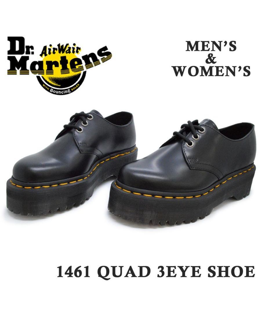ドクターマーチン Dr.Martens レディース メンズ 3ホール シューズ 1461 10085001,ブラック