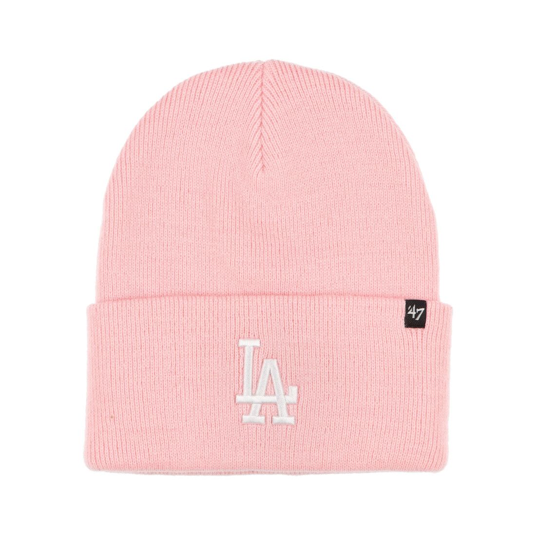 フォーティーセブン 47 帽子 ニット帽子 NYY ビーニー ドジャース MLB ワンサイズ アクセサリー ヤンキース 野球チーム BRAND HAYMAKER CUFF KNIT,ドジャース(ピンク)