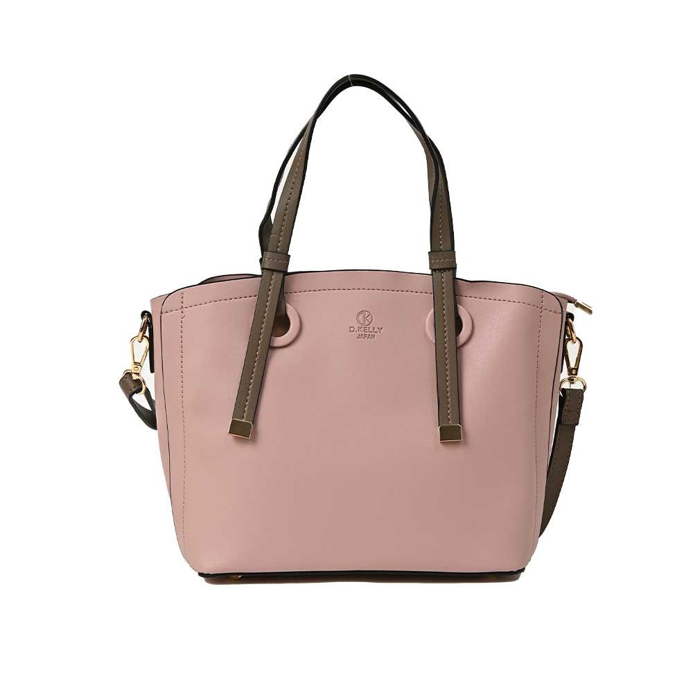 Dolce. bi-color bag ドルチェ　バイカラー　2way バッグ 2wayバイカラーショルダーバッグ チャーム付き | Bagoodtimeshop
