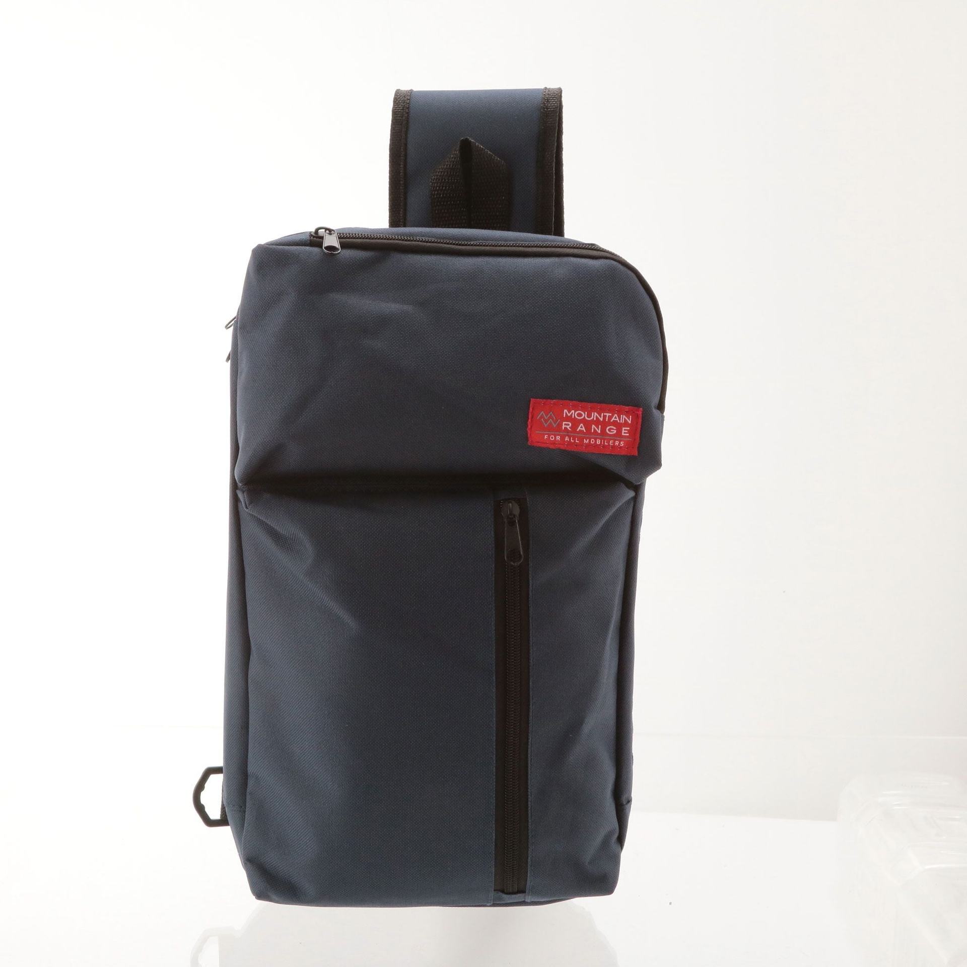 ノーブランド No Brand マウンテンレンジ MOUNTAIN RANGE #SMB-02 カジュアルボディバッグ,NV.ネイビー