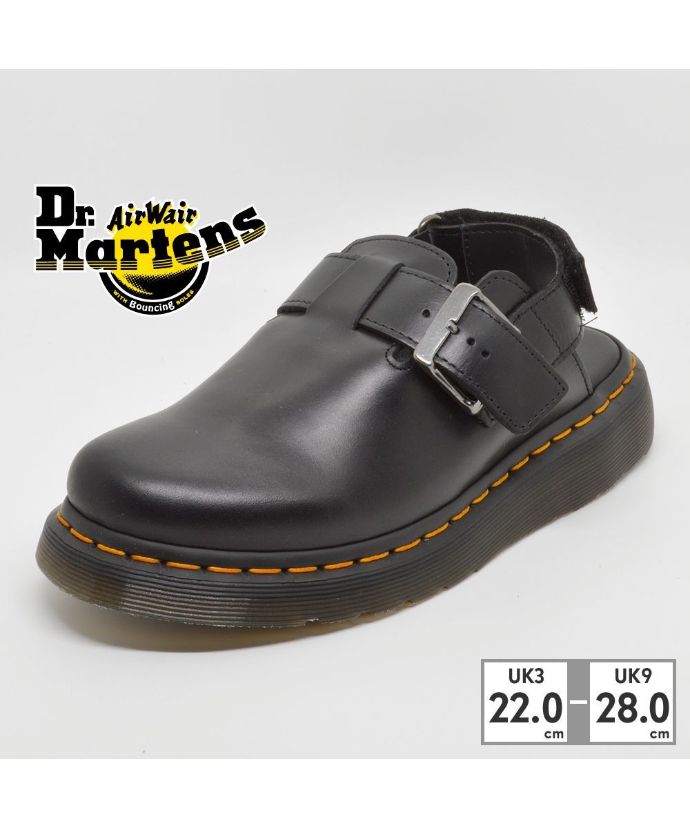ドクターマーチン Dr.Martens レディース サンダル スリッポン JORGE II 30762297,ブラック