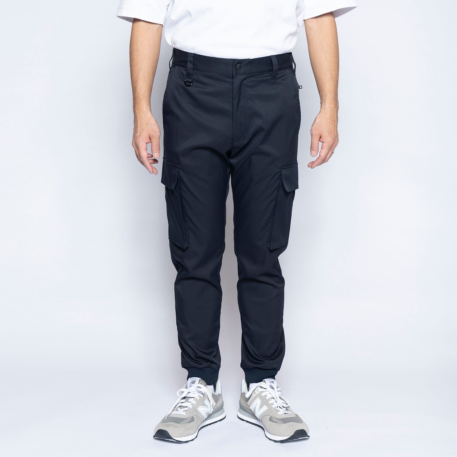 リブカーゴパンツ,ダークネイビー