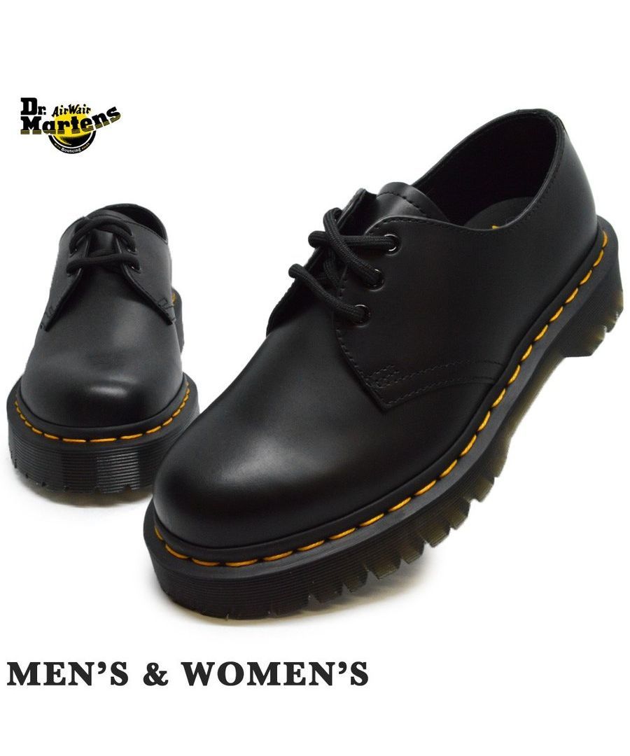 ドクターマーチン Dr.Martens レディース メンズ 3ホール シューズ 1461 10085001,ブラック