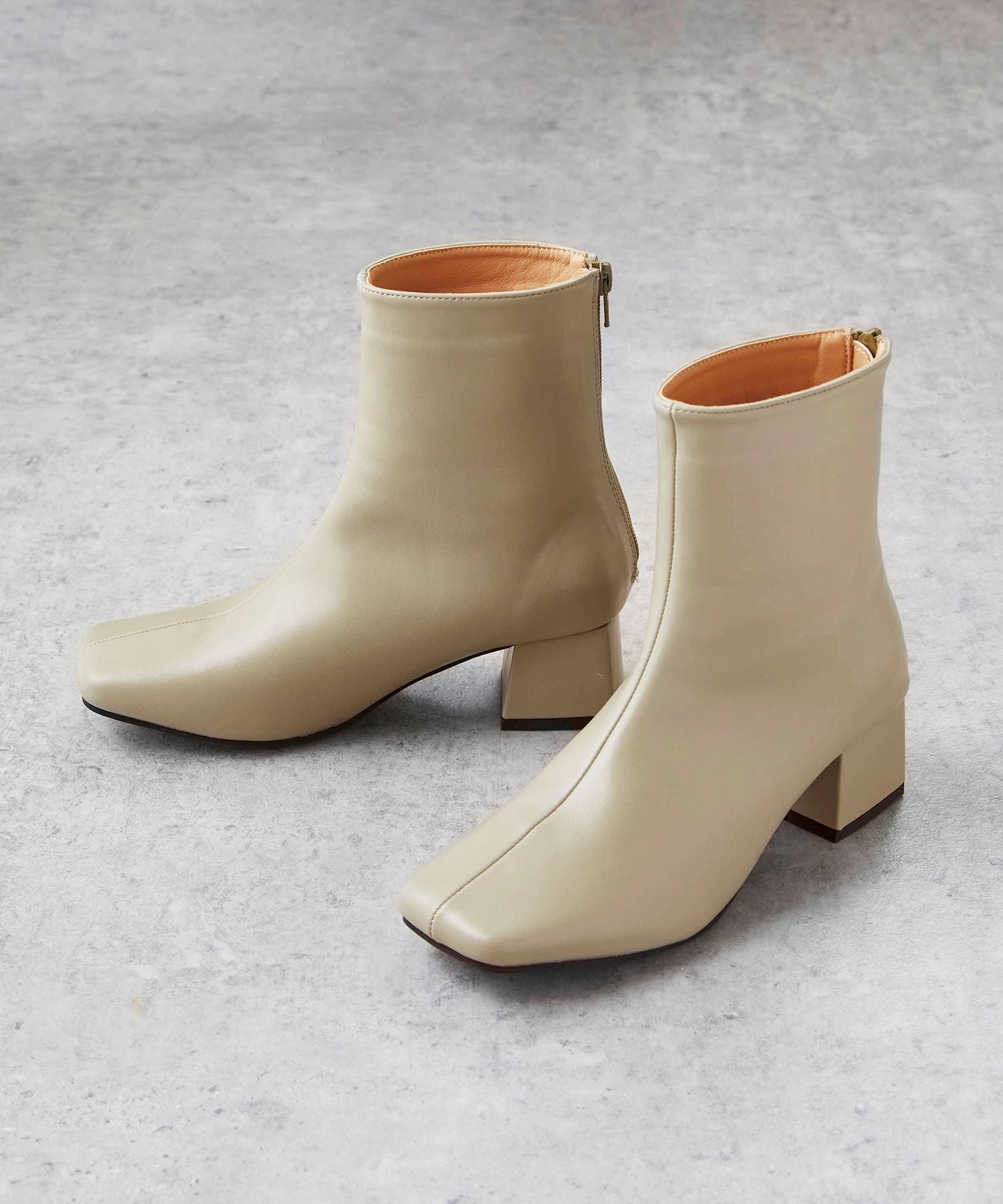 ウェレッグ セレクト welleg sellect スクエアトゥ 変形ヒールブーツ,1190ライトグリーンPU