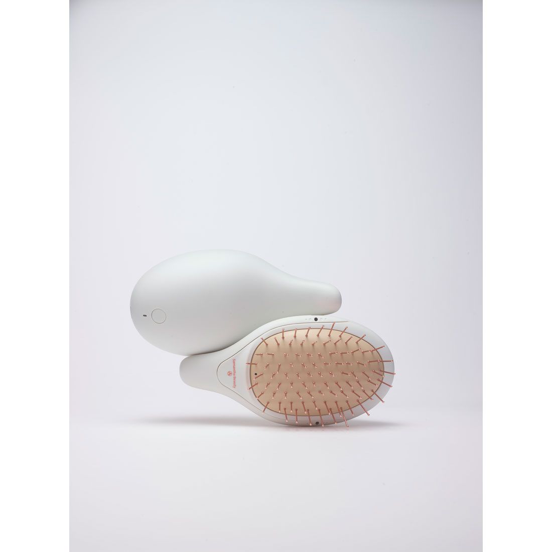 リアデイ Readey-リアデイ- ツインマイナスイオン リセット & デトックス ブラシ【返品不可商品】,WHITE