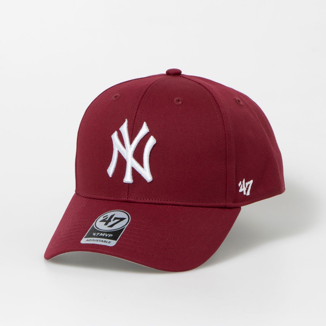 フォーティーセブン 47 キャップ MVP17WBV 帽子 ヤンキース 野球チーム NYY オールシーズン メンズ レディース 47BRAND YANKEES MVP,ダークレッド