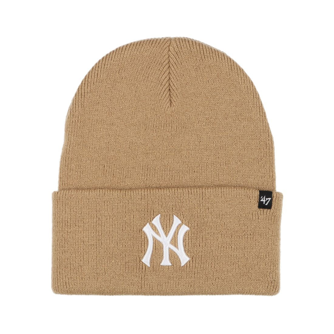 フォーティーセブン 47 帽子 ニット帽子 NYY ビーニー ドジャース MLB ワンサイズ アクセサリー ヤンキース 野球チーム BRAND HAYMAKER CUFF KNIT,ヤンキース(カーキ)