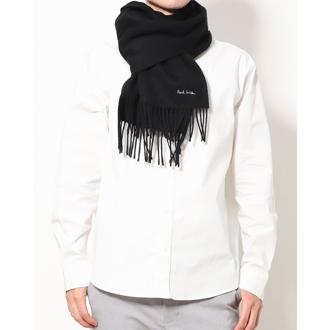 ポールスミス Paul Smith マフラー,ブラック