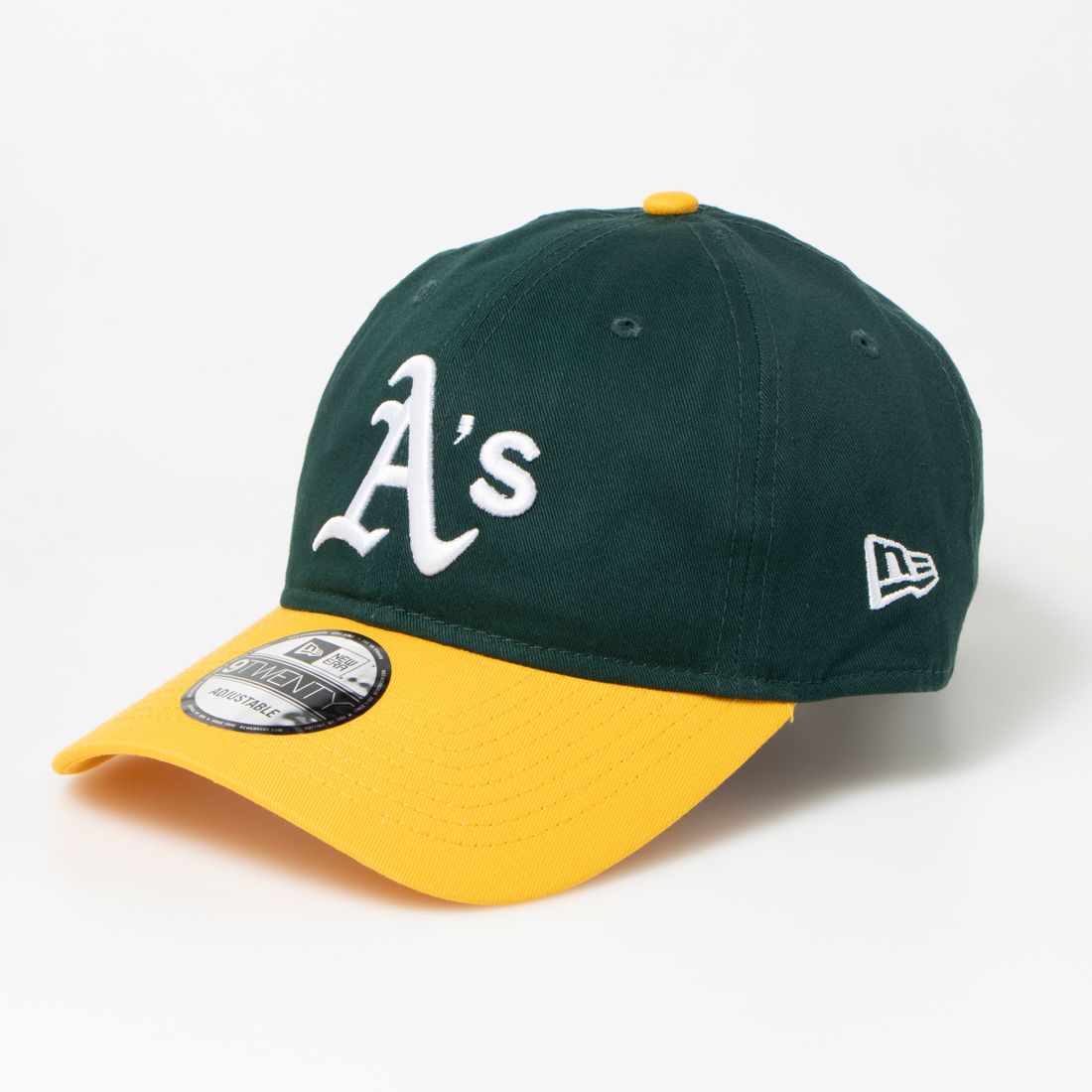 ニューエラ NEW ERA ニューエラ Newera キャップ 9TWENTY 野球チーム 920 ベースボールキャップ MLB 柔らか クロスストラップ 調節可 野球帽 帽子 メジャーリーグ NEWERA 9TWENTY,グリーンイエロー