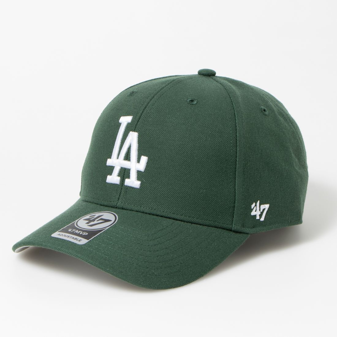 フォーティーセブン 47 キャップ MVP12WBV 帽子 ドジャース LA メンズ レディース 47BRAND DODGERS MVP,ダークグリーン