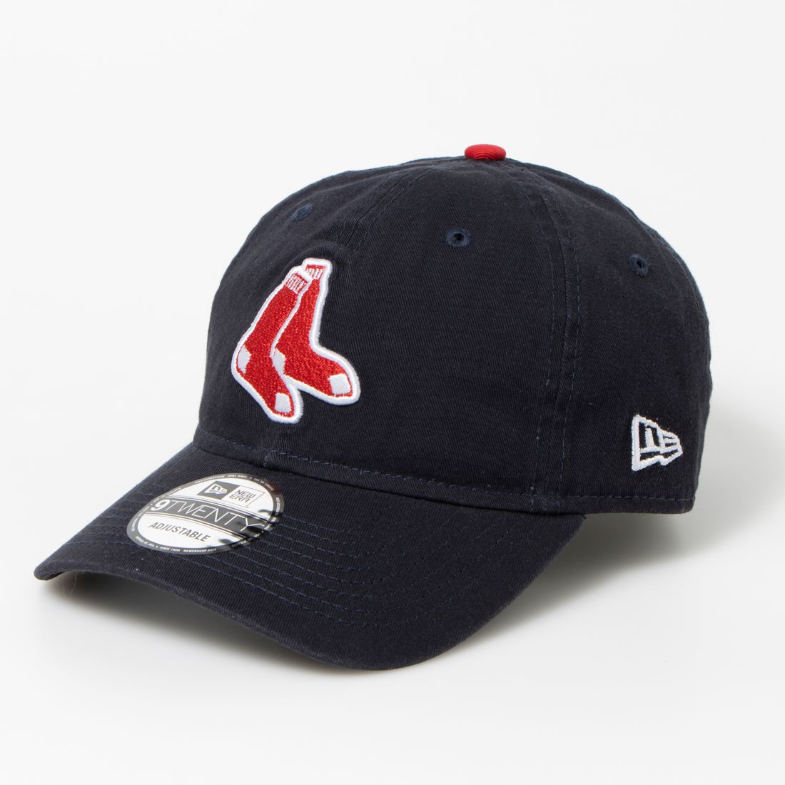 ニューエラ NEW ERA ニューエラ Newera キャップ 9TWENTY 野球チーム 920 ベースボールキャップ MLB 柔らか クロスストラップ 調節可 野球帽 帽子 メジャーリーグ NEWERA 9TWENTY,レッドソックス/ソックスロゴ