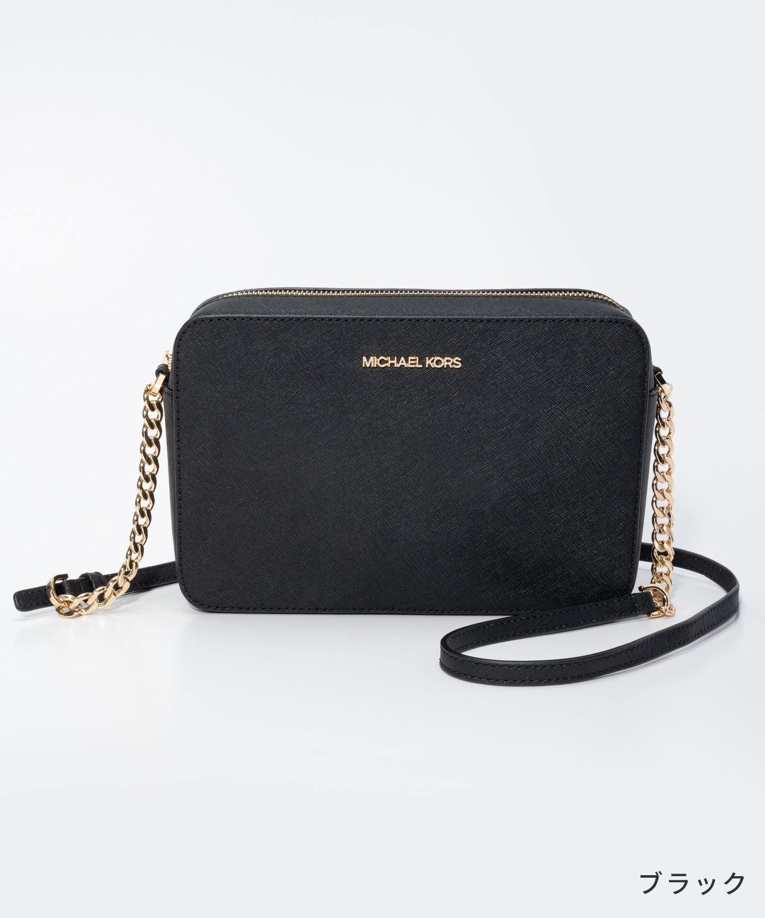 マイケルコース MICHAEL KORS 35T8GTTC9L ショルダーバッグ レディース バッグ JET SET ITEM LG EW CROSSBODY ミニバッグ JET SET ITEM LG EW CROSSBODY (ブラック) ブラック