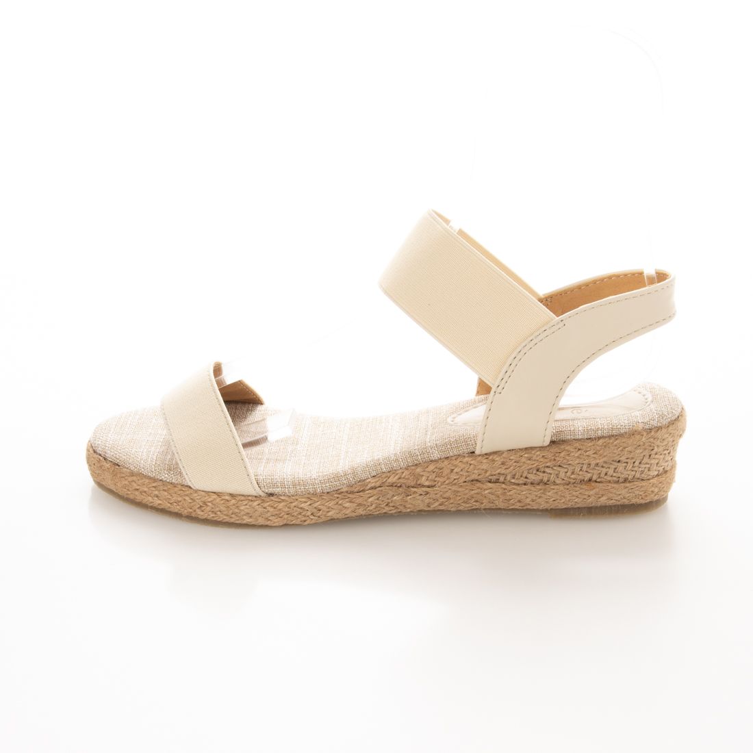 メヌエ Menue ローヒールウェッジゴムサンダル