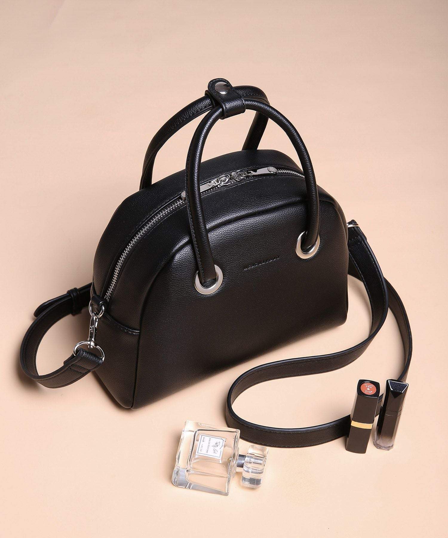 マーキュリーデュオ MERCURYDUO メタルアイレット ミニボストン