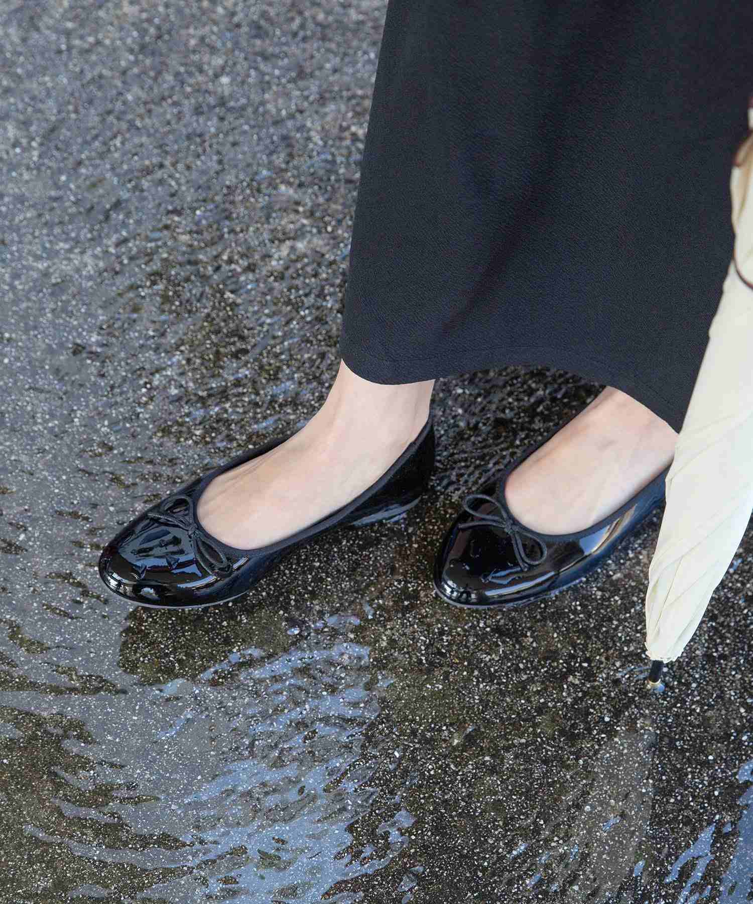 メヌエ Menue レイン バレエシューズ