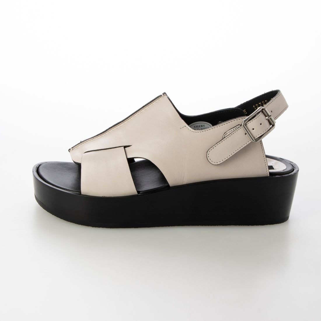 2WAY50mmスタック巻ソール本革フスベットサンダル