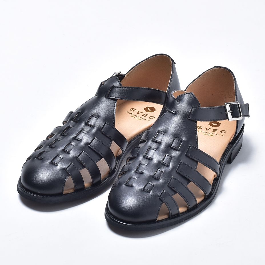 シュベック SVEC レザーグルカサンダル